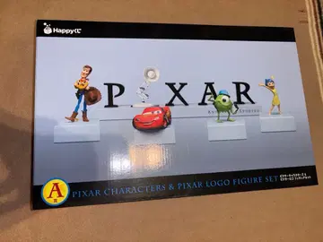 픽사 해피 복권 a상 캐릭터 & 픽사 로고 피규어 세트