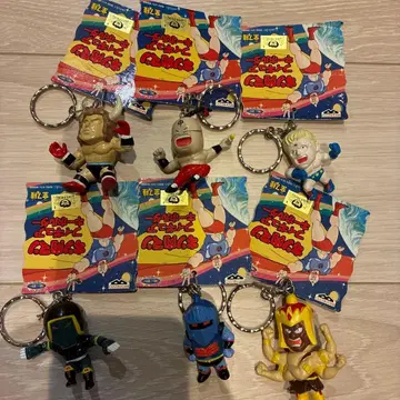 근육맨 피규어 키링 6종 세트