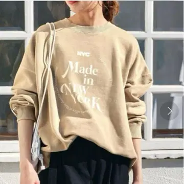 NYC 크루넥 스웨트 굿 록 스피드