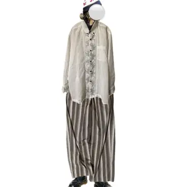 70s one off 더블 네임 chamxsakugawa 봉황 셔츠 F