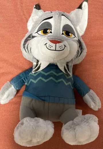 주토피아 2 FukuFuku V-BIG 봉제 인형 파우버트