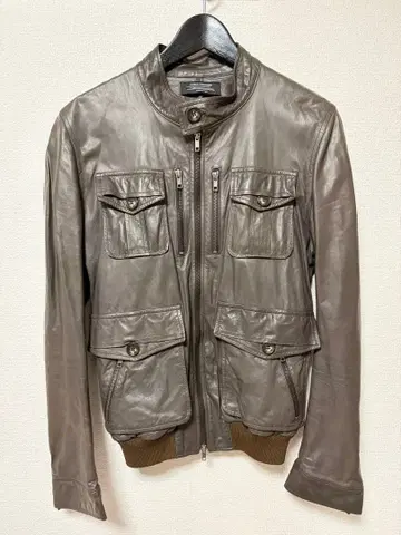 마르코 탈리아페리 가죽 자켓