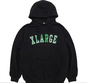 XLARGE 반다나 패턴 로고 후드티