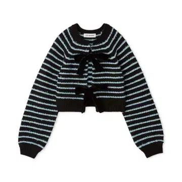 lily brown [ WEB 한정 컬러 ] 벨로아 리본 가디건