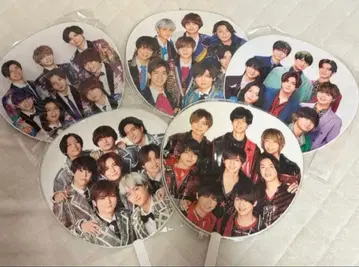 Hey!Say!JUMP 카운트다운 콘서트 부채 5장