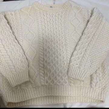 피셔맨 니트 아란 니트