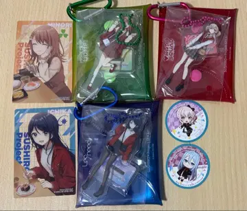 프로세카 스시로 콜라보 한정판 멀티 파우치 한정판 카드 피크