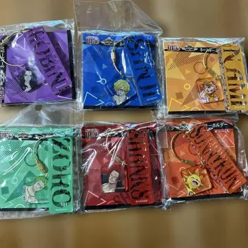 미개봉 새상품 원피스 ONEPECE 네임 키링 세트