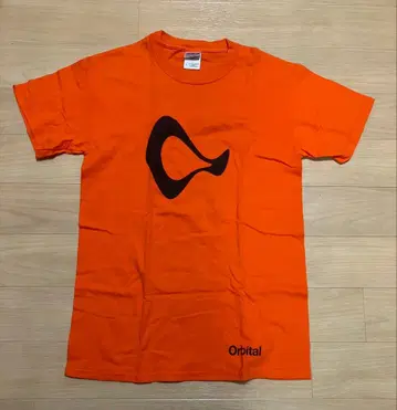 [ 중고 ] 오비탈 T셔츠 오렌지 S
