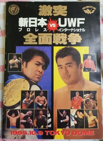 격돌 신일본 vs UWF 전면 대항전 팜플렛