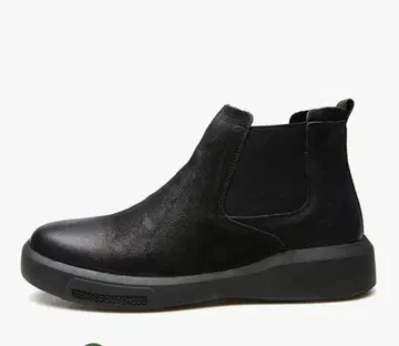 블랙 사이드 고어 부츠 25.0 cm