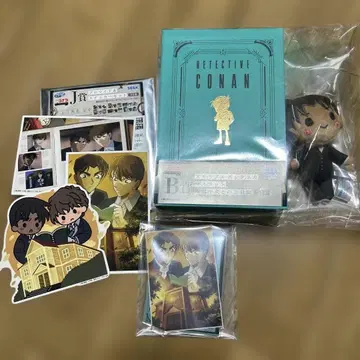 명탐정 코난 세가 럭키 쿠지 B상 H상 J상 하인성(핫토리 헤이지) 세트