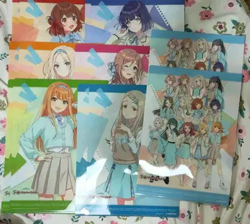 LAWSON 학원 아이돌 마스터 클리어 파일 전 7종 2