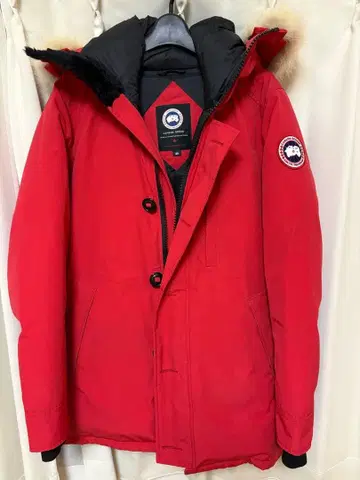 CANADA GOOSE 재스퍼 사이즈 M 레드 다운 자켓