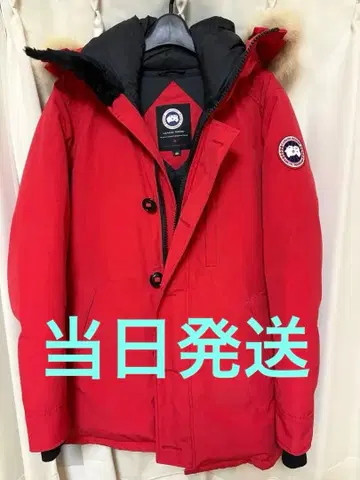 CANADA GOOSE 재스퍼 사이즈 M 레드 다운 자켓