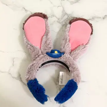 [ 상하이 디즈니 한정판 ] 폭신폭신! 주토피아 주디 홉스 머리띠