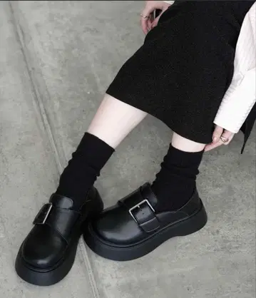 [ Bulue. ] 2way 통굽 로퍼 사보