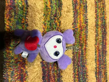 보라색 캐릭터 봉제 인형 twice