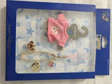 도쿄디즈니씨 더피 후드티 스트랩 10주년 기념