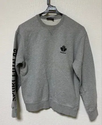 DSQUARED2 그레이 크루넥 맨투맨