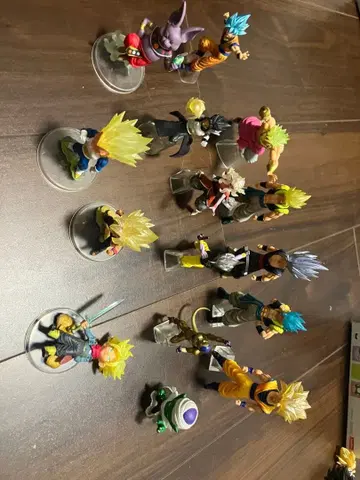 드래곤볼 피규어 세트 15체