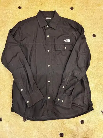 THE NORTH FACE 블랙 긴팔 셔츠