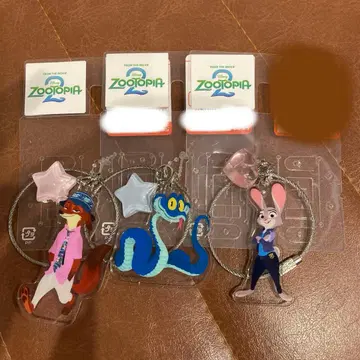 주토피아 아크릴 키링 시마무라 콜라보 닉 주디 게리