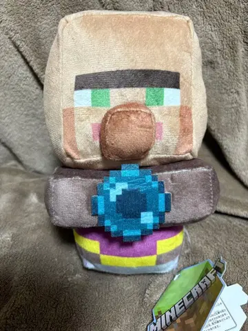 마인크래프트 마을 주민 SD 봉제 인형 마인크래프트 엔더펄