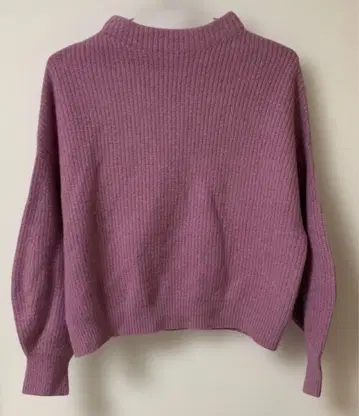 언타이틀 울 폭스 헤어리 니트 M