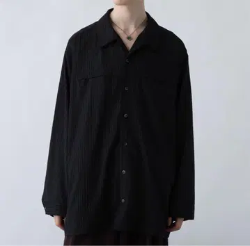 HARE 빅 칼라 스트라이프 셔츠 새상품급