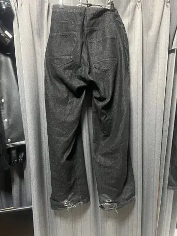 리짓 데님 논워시 데님 블랙