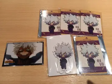 나의 히어로 아카데미아 애니메이트 카페 다비 6개 세트