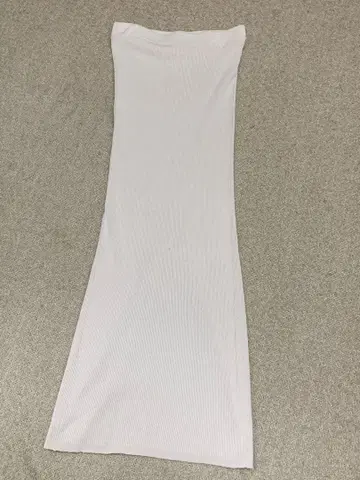 Whim Gazette 뉴앙스 컬러 리브 타이트 스커트