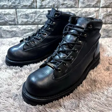 컨디션 최상 Danner OFFICER 부츠 고어텍스 올 가죽 블랙