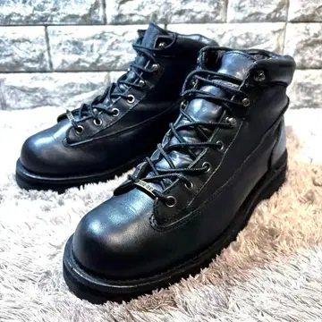 컨디션 최상 Danner 대너 OFFICER 부츠 고어텍스 올 가죽 블랙