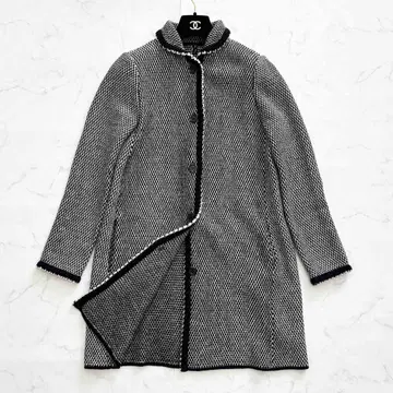 더마컬렉션 롱 가디건 니트 울 캐시미어 M 여성용