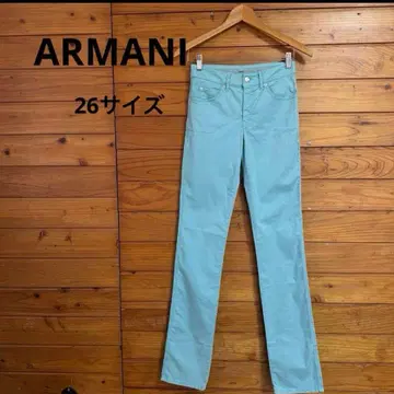 ARMANI 컬러 청바지 팬츠 슬랙스 26 사이즈
