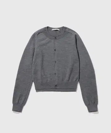 NVRFRGT 더블 레이어드 스웨터 가디건