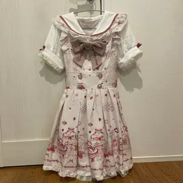 LIZLISA Afternoontea 패턴 원피스