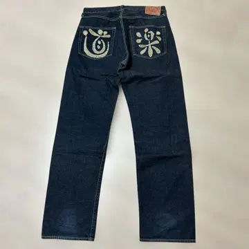 EVISU 도락 에비수 청바지 도락 자수 1930 34 x 35