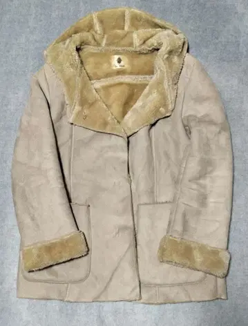 Bou Jeloud 인조 모피 후드 자켓