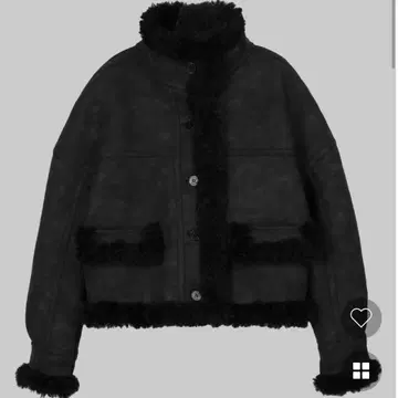 Twee 퍼 달린 스웨이드 자켓