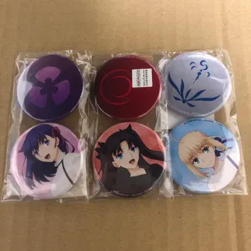 Fate/stay night 고베 관광 협회 콜라보 캔뱃지 세트