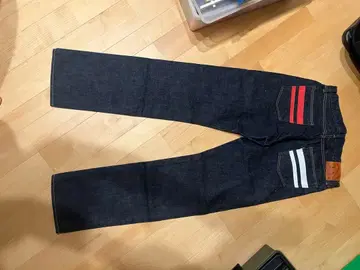 모모타로 청바지 스트레이트 데님 w32