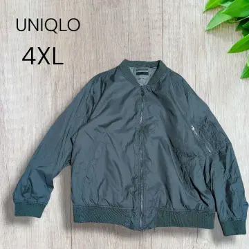 유니클로 MA1 자켓 올리브색 4XL 큰 빅 점퍼 블루종
