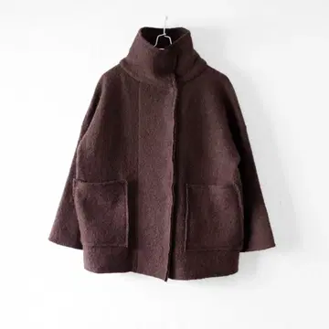 mao made 숏코트 스탠드 카라 울 마오메이드