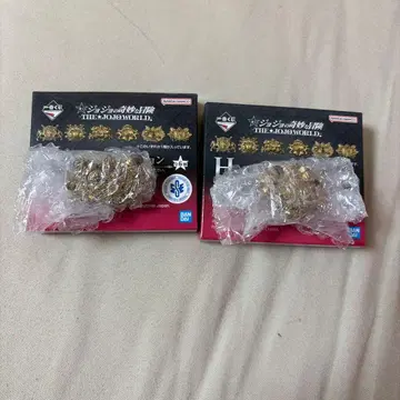 JOJO 월드 제일복권 H상 4부와 6부 2세트