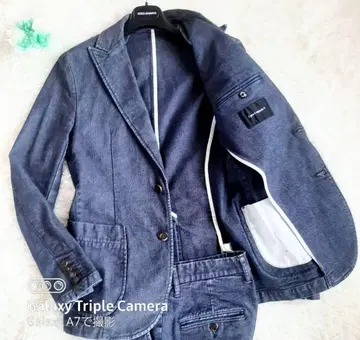 [새상품급 멋짐!] 우노피우노우과레토레 셋업 데님 M