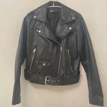 ZARA/자라/블랙/라이더/자켓/벨트 포함