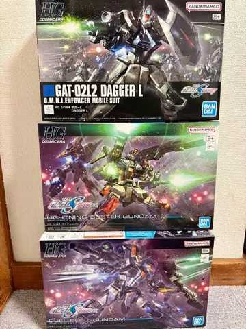 HG 라이트닝 버스터 건담 듀얼 블리츠 건담 대거 L